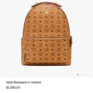 Pink MCM Backpack with matching belt (selling together) MCM | Bags | Pink Mcm Backpack With Matching Belt Selling  main image 4